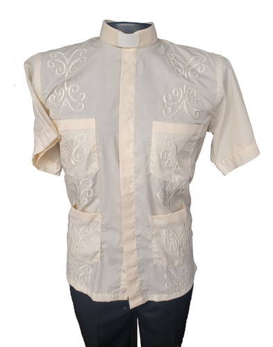 Guayabera Clerical (clergyman) Marca Chevalier