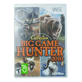 Cabela's Big Game Hunter 2010 Juego Original Nintendo Wii 