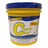 Cloro Para Piscina Summer Chemclor Multiaçao 3 Em 1 Balde 10