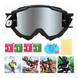 Lentes Googles Motocross Motociclista Gafas Tácticos Negro