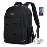 Mochila Para Laptop De Viaje Impermeable Para Hombre 15,6 In