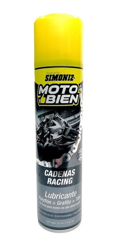 Lubricante Cadenas Racing Moto 220ml Simoniz- Omi