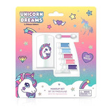 Mini Organizador Con Maquillaje Infantil Unicorn Dreams