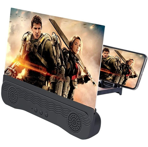 Ampliador De Pantalla 3d Cine Móvil Parlante Bluetooth Celu