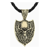 Collar Hombre Ciervo Vikingo Nordico Amuleto Talisman Mujer