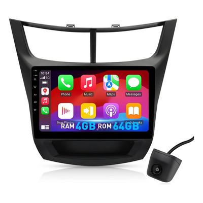 Estéreo Carplay Cámara Para Chevrolet Aveo 2018-2023 Gps Bt | Meses sin interés