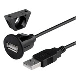 Cabo Usb 2.0 Extensão Macho Femea Para Central Multimídia 1