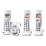 Set De 3 Telefonos Inalambricos Panasonic Bluetooth Kx-tg833