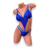 Body Sexy De Encaje Trikini Lencería Temptation Lingerie