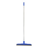 Rodo Plástico Dry Com Cabo - 55cm Cor Azul-marinho