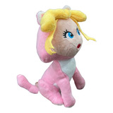 Peluche Princesa Peach Gato Mario Bross