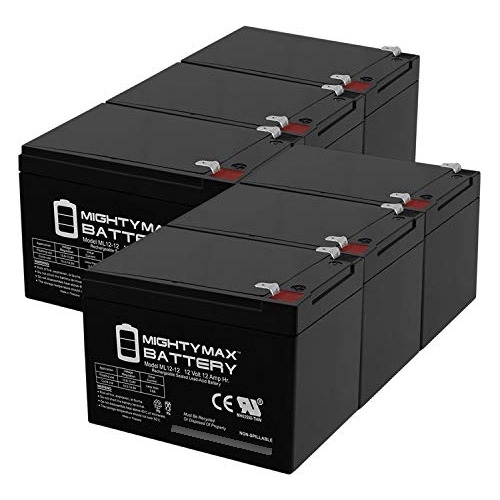 Batería 12v 12ah Reemplaza Bobcat-3 - Pack De 6