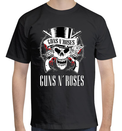Playera Guns N Roses - Skull - Bandas De Rock/metal