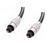 Cable Fibra Optica Digital Toslink Plug 1,5 Mts Premium Fb1