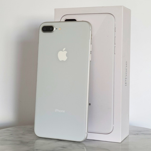 Apple iPhone 8 Plus (128 Gb) - Silver 100% Bateria
