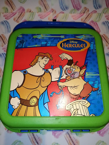 Lonchera Hercules Disney Vintage Tupperware