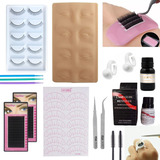 Kit Completo De Practica Para Curso De Pestañas Pelo X Pelo