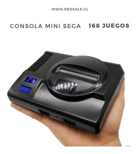 Consola Retro Mini Sega 168 Juegos -  Sonics