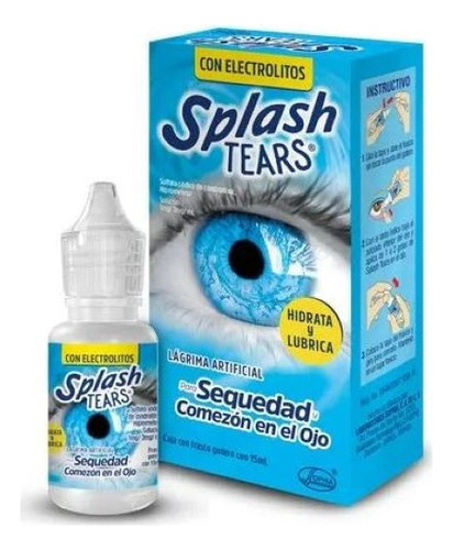 Splash Tears Lágrimas Artificiales Gotero Con 15ml