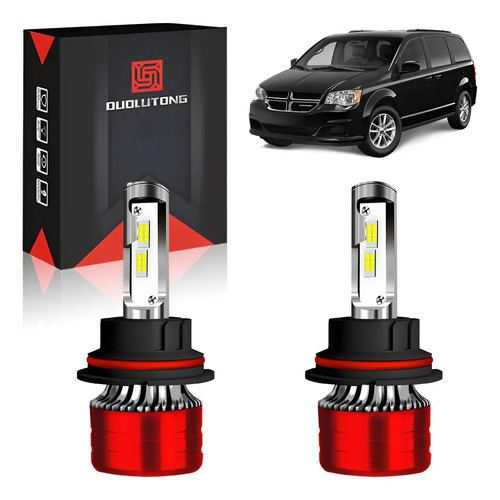 Focos Led 9007 Para Dodge Caravan 1996-2007 Luz Alta Y Baja | Envío gratis