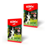 2 Coleira Kiltix M Antipulgas Carrapatos Envio Imediato