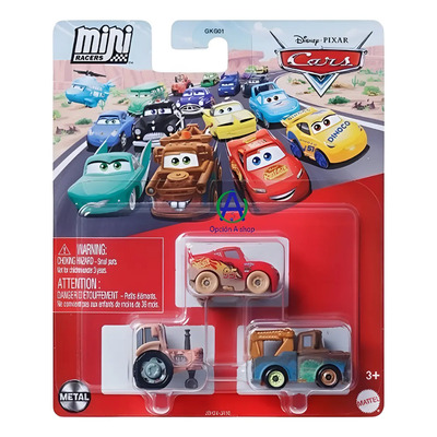 Mini Racers Tractor Rayo Mcqueen Con Barro Y Mate Cars | Envío gratis