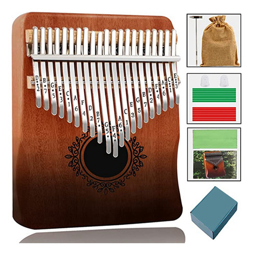 Piano Kalimba Thumb De 21 Teclas, Piano De Pulgar Kalimba Po