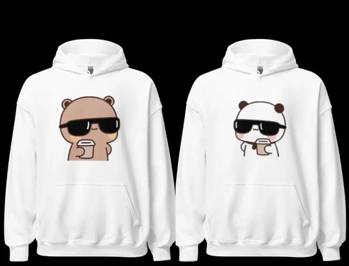 Sudadera Duo Para Parejas Dudu Y Bubu 2
