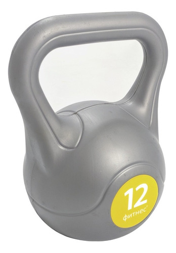 Pesas Rusas 12 Kg Kettlebell Fitness Funcional Fabricantes Color Plateado