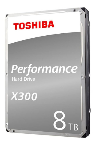 Toshiba X300 8tb Disco Duro 3.5 Interno Sata 6gb/s 7200rpm