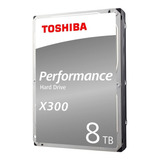 Toshiba X300 8tb Disco Duro 3.5 Interno Sata 6gb/s 7200rpm