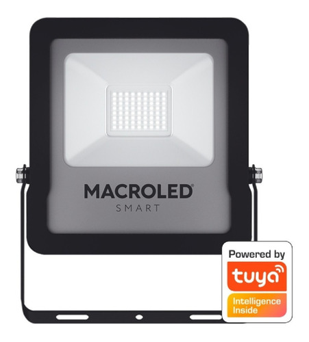 Reflector Led 20w Macroled Ip65 Pro Smart Rgb+w Alexa/siri