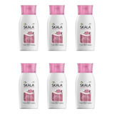 Hidratante Skala 400ml Rosas E Amêndoas Kit 6un