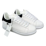 Tenis Clasico Casual Blanco Unisex