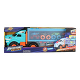 Trailer Tiburon Camiones Monstruo Adventure Force 1:64