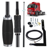 Antena Px Bobinada Black Argentina 1,50m Cabo Iveco Stralis