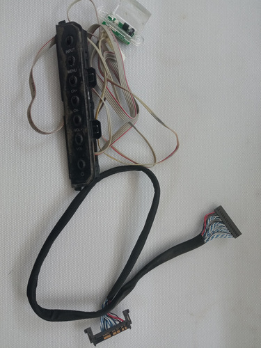 Botonera Receptor Cable Tv Vios Vledtv3914sm Serie 497