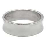 Anillo Cóncavo Liso Plata 925 T21