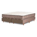 Lacardeuse Sommier Queen 150x200  Dofuan - Marron