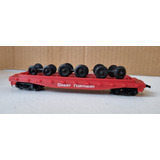 D_t Tyco Flat Car  Greant Northern  S/c  Usado