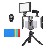 Kit De Vlog Andoer Para Grabación De Videos Con Smartphone