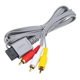 Cable Av Nintendo Wii 3 Colores Cable Rca Consola Wii Stereo