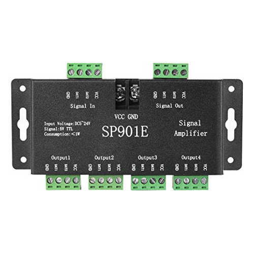 Sp901e Led Pixel Ws2812b Ws2811 Repetidor De Amplificad...