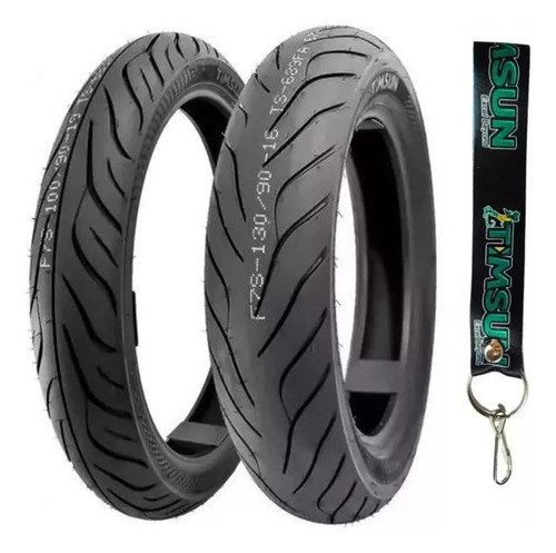 Llantas Timsun 130/90-16 + 110/70-17 Ts-689f Tubeless