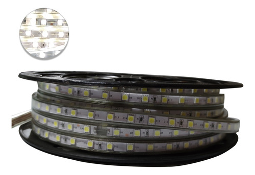 6 Manguera Led Smd 5050 Rollo 25m Ip65 Exterior