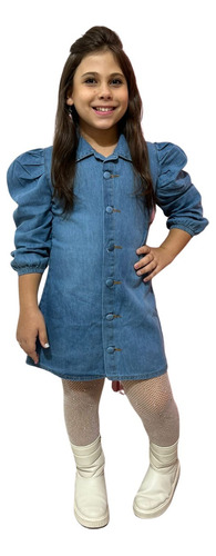 Camisa Chemise Infantil Roupa De Criança Modinha Mini Diva