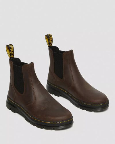 Dr. Martens Embury Dark Brown Chelsea Crazy Horse Originales