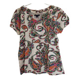 Blusa Remera Tommy Hilfiger S-m Estampada Mujer ALG Imp.usa