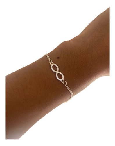 Pulsera De Infinito De Plata 925 Mujer Regalo Garantia