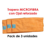 Trapero De Microfibra, 50x70 Cms. (pack 3 Unidades)